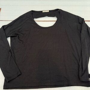 Rag & Bone Black Cut Out Sweater
